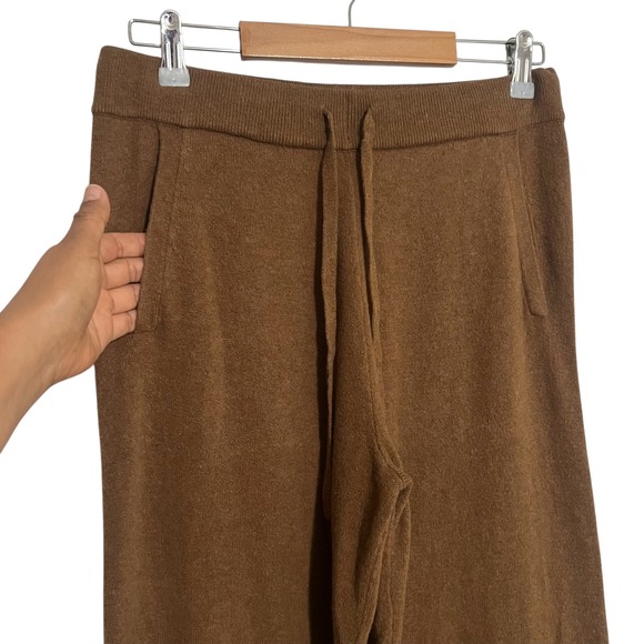 GAP Cocoa Powder Cashsoft Knit Lounge Pants Women's XS - Picture 9 of 12